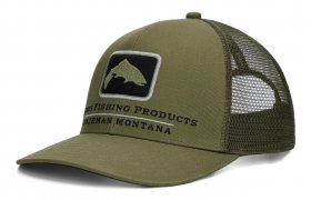 Simms Double Haul Icon Trucker Loden  Simms Double Haul Icon Trucker Loden 