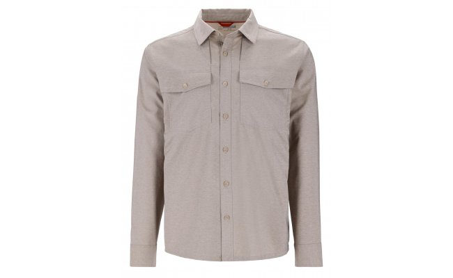 No-See-Um Bugstopper Shirt Simms Dolomite Heather No-See-Um Bugstopper Shirt Simms Dolomite Heather S