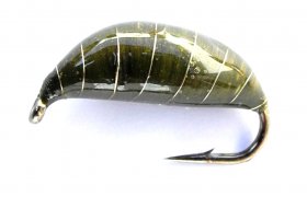Slovak Super Heavy Nymph Olive Slovak Super Heavy Nymph Olive, Size 8 - 2,6 g