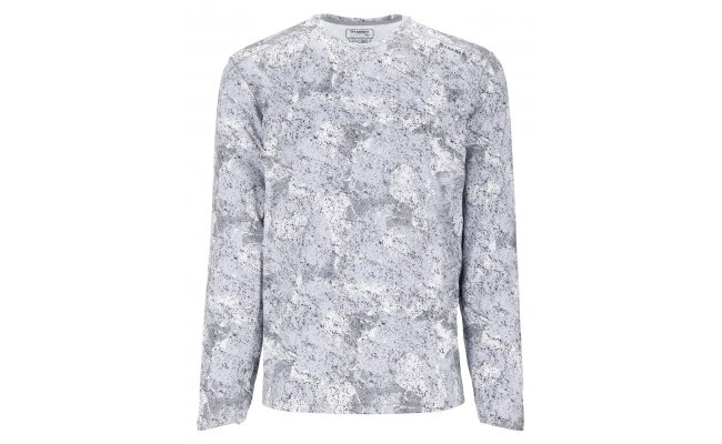 SolarFlex Crewneck Simms Back Eddy White SolarFlex Crewneck Simms Back Eddy White S