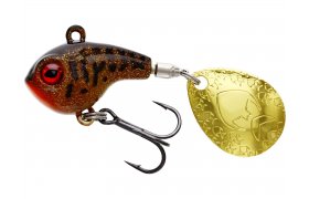 Spinner Westin Dropbite Spin Tail Jig Motoroil Burbot Spinner Westin Dropbite Spin Tail Jig Motoroil Burbot - 8 g; 2.6 cm