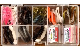 Spinning Lures Set RedBass Brown Trout Spinning Lures Set RedBass Brown Trout