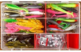 Spinning Lures Set RedBass Perch Spinning Lures Set RedBass Perch
