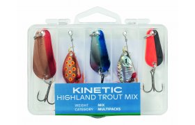 Spoon Box Set Kinetic Highland Trout  Spoon Box Set Kinetic Highland Trout Mix