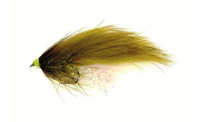 SR Hot Head Straggle Zonker Olive SR Hot Head Straggle Zonker Olive, Size 10
