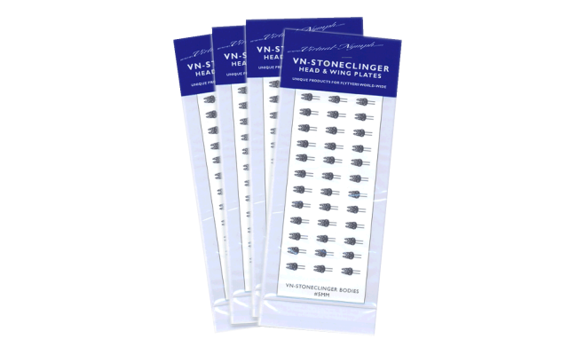 Stoneclinger Virtual Nymph Head & Wing Plates Stoneclinger Virtual Nymph Head & Wing Plates 4 mm