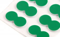 Strike Indicators Leichi Stick On - Green