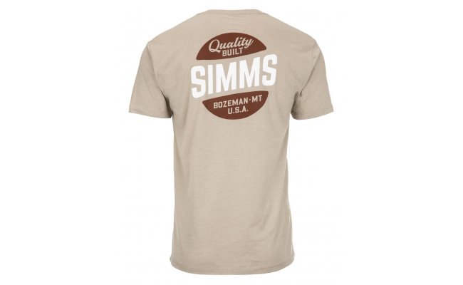 T-Shirt Simms Quality Built Pocket Khaki Heather T-Shirt Simms Quality Built Pocket Khaki Heather S