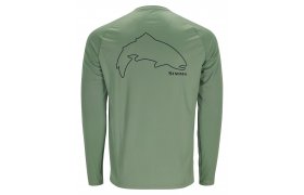 Tech Tee Artist Series Simms Trout Outline & Field Tech Tee Artist Series Simms Trout Outline & Field S