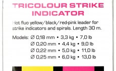 Tricolour Indicator Line Han�k Competition 30 m