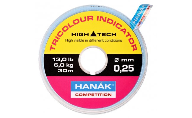Tricolour Indicator Line Han�k Competition 30 m Tricolour Indicator Line Han�k Competition 30 m - 0,18 mm, 3,3 kg
