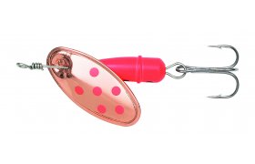 Trout Spinner Kinetic Bug Fluo Red & Copper Trout Spinner Kinetic Bug Fluo Red & Copper 4 g