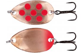Trout Spoon Westin Fidusen Copper & Red Dots Metallic Trout Spoon Westin Fidusen Copper & Red Dots Metallic - 2.8 g; 3.2 cm  