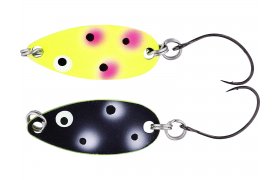 Trout Spoon Westin Fidusen Slim Black & Yellow Clown Trout Spoon Westin Fidusen Slim Black & Yellow Clown - 3 g; 3.3 cm