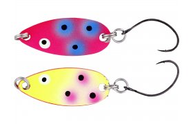Trout Spoon Westin Fidusen Slim Pink & Yellow Clown Trout Spoon Westin Fidusen Slim Pink & Yellow Clown - 3 g; 3.3 cm