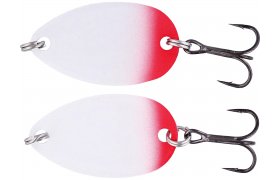 Trout Spoon Westin Fidusen White Glow & Red Trout Spoon Westin Fidusen White Glow & Red - 2.8 g; 3.2 cm