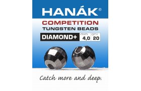 Tungsten Beads Hanak Competition Diamond ... Tungsten Beads Hanak Competition Diamond+ Black Nickel 2,0 mm, 20 pcs