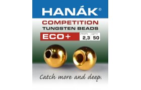 Tungsten Beads Hanak Competition ECO+ Gold Tungsten Beads Hanak Competition ECO+ Gold 2,3 mm, 50 pcs