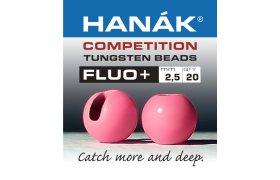 Tungsten Beads Hanak Competition FLUO+ ... Tungsten Beads Hanak Competition FLUO+ Pink 2,0 mm, 20 pcs