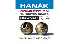 Tungsten Beads Hanak Competition Round+ Bronze Relic Tungsten Beads Hanak Competition Round+ Bronze Relic 2,0 mm, 20 pcs