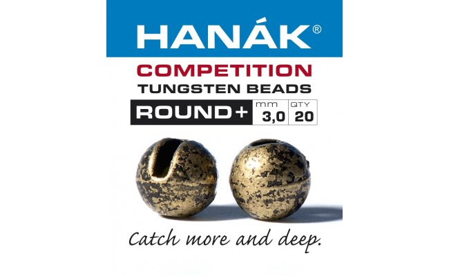 Tungsten Beads Hanak Competition Round+ Bronze Relic Tungsten Beads Hanak Competition Round+ Bronze Relic 2,0 mm, 20 pcs