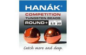Tungsten Beads Hanak Competition Round+ ... Tungsten Beads Hanak Competition Round+ Copper 2,0 mm, 20 pcs