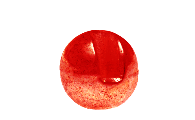 Tungsten Beads Hends Normal Slot Anodizing Red Tungsten Beads Hends Normal Slot Anodizing Red 2,0 mm, 10 pcs