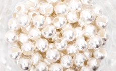 Tungsten Beads Silver