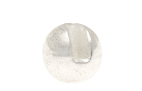 Tungsten Beads Hends Normal Slot Silver Tungsten Beads Hends Normal Slot Silver 2,0 mm, 10 pcs