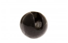 Tungsten Beads Hends Small Slot Black Tungsten Beads Hends Small Slot Black 2,3 mm, 10 pcs