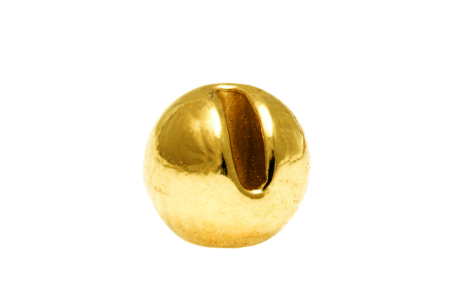 Tungsten Beads Hends Small Slot Gold Tungsten Beads Hends Small Slot Gold 2,3 mm, 10 pcs