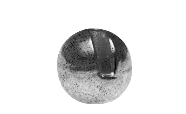 Tungsten Beads Hends Small Slot Nickel Tungsten Beads Hends Small Slot Nickel 2,3 mm, 10 pcs