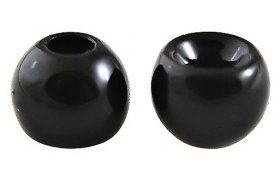 Tungsten Beads Knapek Hooks COLOR Regular Black Tungsten Beads Knapek Hooks COLOR Regular Black 1,5 mm, 10 pcs