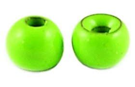 Tungsten Beads Knapek Hooks COLOR Regular Fluo Green Tungsten Beads Knapek Hooks COLOR Regular Fluo Green 2,0 mm, 10 pcs