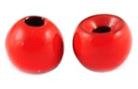 Tungsten Beads Knapek Hooks COLOR Regular Fluo Red Tungsten Beads Knapek Hooks COLOR Regular Fluo Red 2,0 mm, 10 pcs