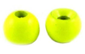 Tungsten Beads Knapek Hooks COLOR Regular Fluo Yellow Tungsten Beads Knapek Hooks COLOR Regular Fluo Yellow 2,0 mm, 10 pcs