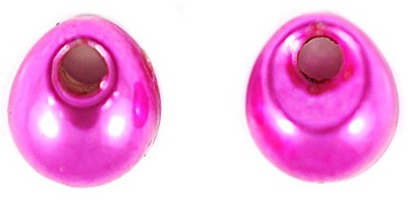 Tungsten Beads Knapek Hooks JIG OFF METALLIC Pink | CzechNymph.com
