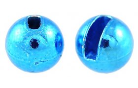 Tungsten Beads Knapek Hooks METALLIC Cyan Tungsten Beads Knapek Hooks METALLIC Cyan 2,0 mm, 10 pcs