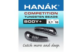 Tungsten Body+ Hanak Competition Black Nickel Tungsten Body+ Hanak Competition Black Nickel 2.7 mm, 0.35 g, 10 pcs
