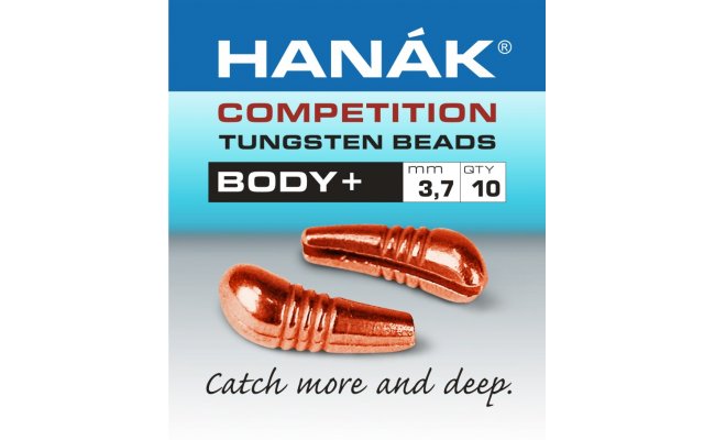Tungsten Body+ Hanak Competition Copper Tungsten Body+ Hanak Competition Copper 2.7 mm, 0.35 g, 10 pcs