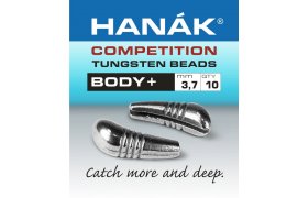 Tungsten Body+ Hanak Competition Silver Tungsten Body+ Hanak Competition Silver 2.7 mm, 0.35 g, 10 pcs