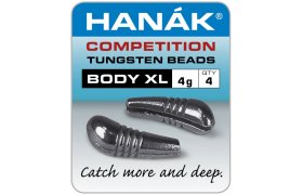 Tungsten Body XL Hank Competition Black Nickel Tungsten Body XL Hank Competition Black Nickel 1.5 g, 10 pcs