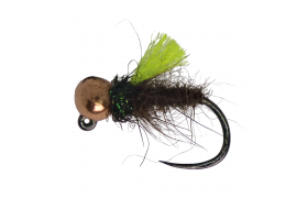 Tungsten Jig Lemon Wing Peacock & Copper Tungsten Jig Lemon Wing Peacock & Copper, Size 14