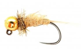 Tungsten Jig March Brown Light Beige Tungsten Jig March Brown Light Beige, Size 14