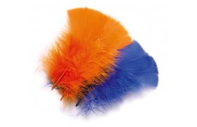 Turkey Veniard Coquille Feathers Turkey Veniard Coquille Feathers Bleached White