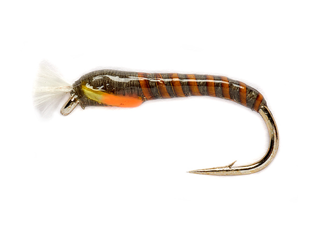Size 10 Trout Fly Fishing Orange Aero Bung Booby 