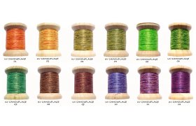 Tying Threads Set Tommi-Fly UV Camouflage 12 Colors Tying Threads Set Tommi-Fly UV Camouflage 12 Colors