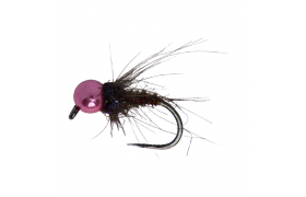 Ungr's Red Ribbing & Metallic Pink B/L Ungr's Grey Red Ribbing & Metallic Pink B/L, Size 10