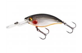 Wobbler Westin BuzzBite Crankbait Steel Sardine Wobbler Westin BuzzBite Crankbait Steel Sardine - 4 g; 4 cm; low floating
