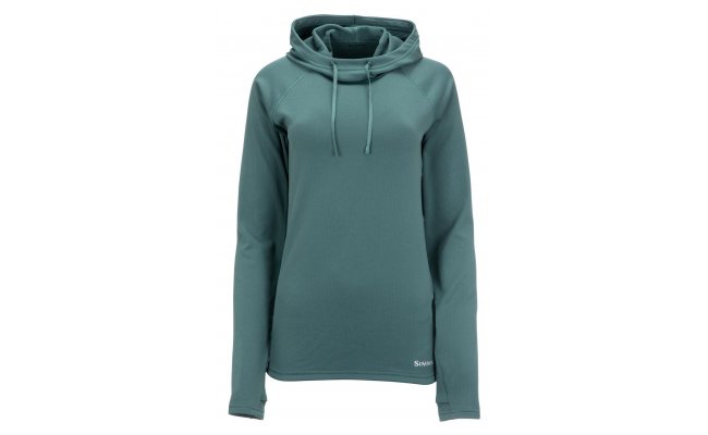 Women's Heavyweight Baselayer Hoody Simms Avalon Teal Women's Heavyweight Baselayer Hoody Simms Avalon Teal XS